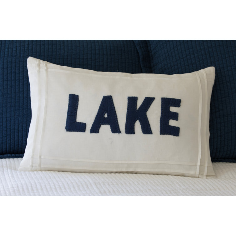 Taylor Linens Lake Linen Down Throw Pillow Wayfair